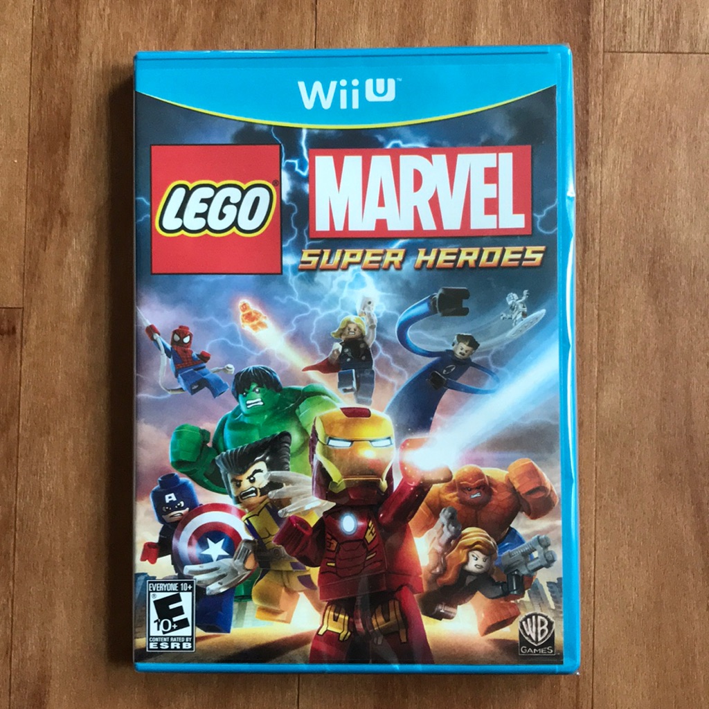 Lego Marvel Super Heroes Nintendo Wii U Video Game